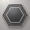 Fit Rebounder Fitness Trampoline Hexagon + met balanshandgreep