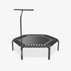 Fit Rebounder Fitness Trampoline Hexagon + T-bar