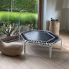 Fit Rebounder Fitness Trampoline Hexagon + T-bar