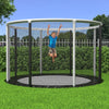 Gallus Flat to the Ground Trampoline Rond + veiligheidsnet